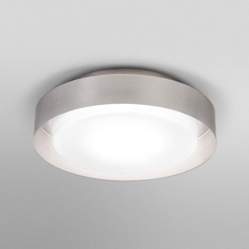 Osram - Lámpara de techo ORBIS MADRID 2xE27/10W/230V Ø 29 cm cromo mate