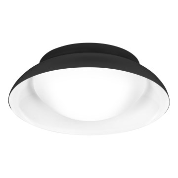Osram - Lámpara de techo ORBIS MILAN 2xE27/10W/230V, diámetro 30,5 cm, negra