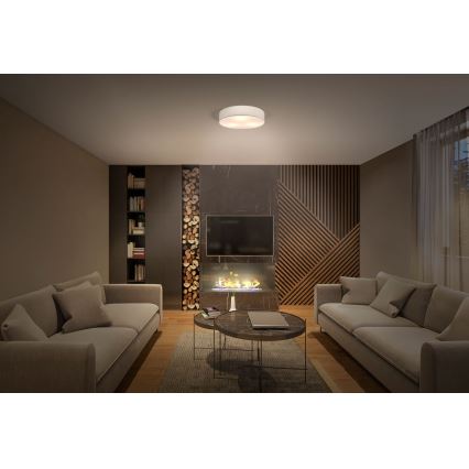 Osram - Lámpara de techo ORBIS PARIS 1xE27/25W/230V Ø 30 cm crema