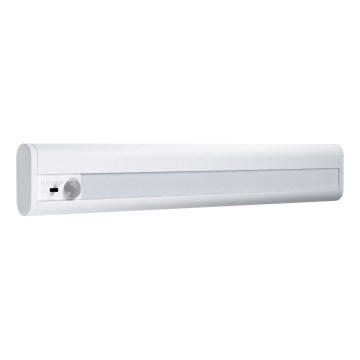 Osram - Lámpara LED bajo mueble con sensor de movimiento y de crepúsculo LINEARLED LED/2,9W/9V 6xAA 4000K 31,4 cm blanco
