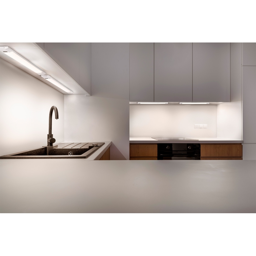 Osram - Luminaria LED regulable para instalación bajo mueble con sensor de movimiento LINEAR EDGE LED/8W/230V 3000/4000/6500K 50 cm blanca
