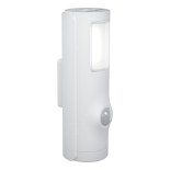 Osram - Lámpara orientativa LED con sensor NIGHTLUX LED/0,35W/3xAAA IP54 blanca