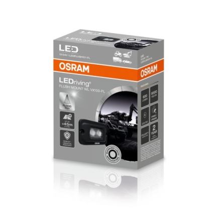 Osram - Foco LED para automóvil LEDRIVING WL VX100-FL LED/6W/12/24V IP69 6500K