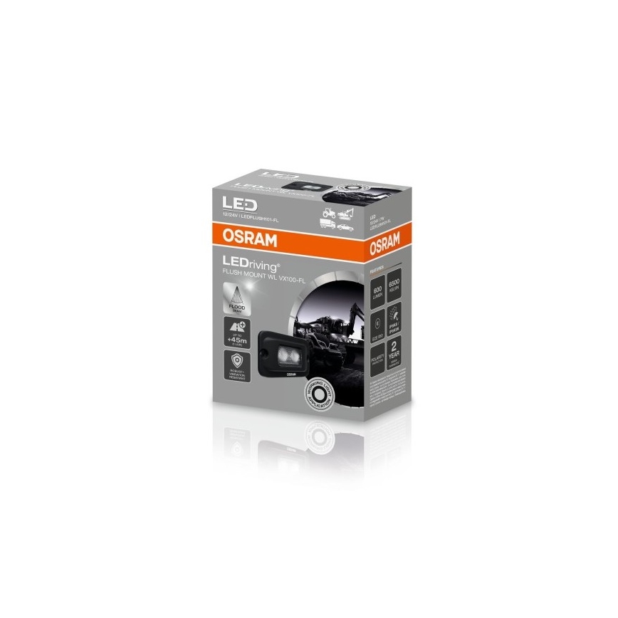 Osram - Foco LED para automóvil LEDRIVING WL VX100-FL LED/6W/12/24V IP69 6500K