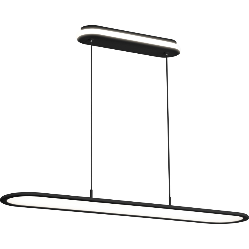 Osram - Lámpara colgante LED regulable con cable OFFICE LINE LED/57W/230V 4000K 100 cm CRI 90 negra