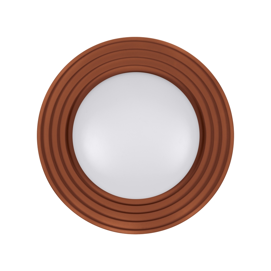 Osram - Luminaria de techo LED regulable ORBIS CONCRETE LED/24,5W/230V Ø 50 cm marrón/hormigón