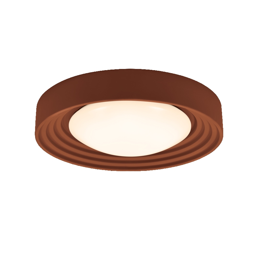 Osram - Luminaria de techo LED regulable ORBIS CONCRETE LED/24,5W/230V Ø 50 cm marrón/hormigón
