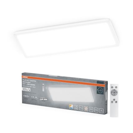 Osram - LED Plafón de techo regulable para baño PLANON EASYFIX LED/24W/230V 2600-6000K 20x58 cm IP54 blanco + mando a distancia