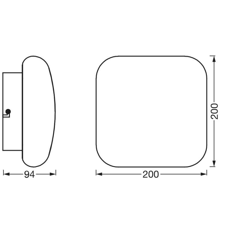 Osram - Luminaria de techo LED regulable para baño SMART+ AQUA LED/12W/230V 3000-6500K IP44 Wi-Fi