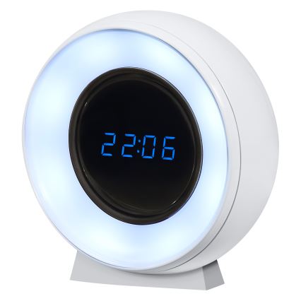 Osram - Reloj digital LED con retroiluminación NIGHTLUX LED/0,3W/5V 1000mAh 3000/4000/6500K blanco