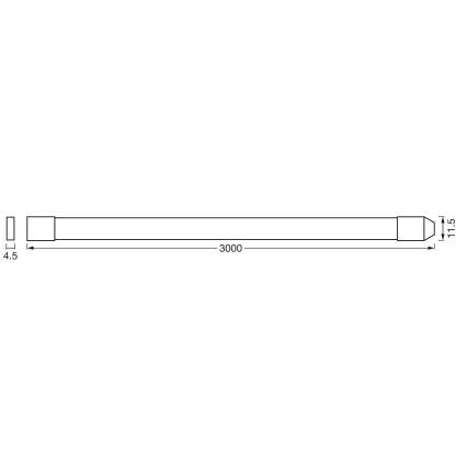 Osram - Tira LED exterior regulable RGB+TW SMART+ FLEX 3m LED/12,5W/230V 2700-6500K IP44 Wi-Fi