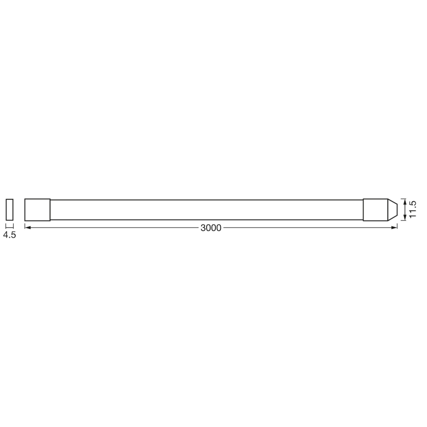 Osram - Tira LED exterior regulable RGB+TW SMART+ FLEX 3m LED/12,5W/230V 2700-6500K IP44 Wi-Fi