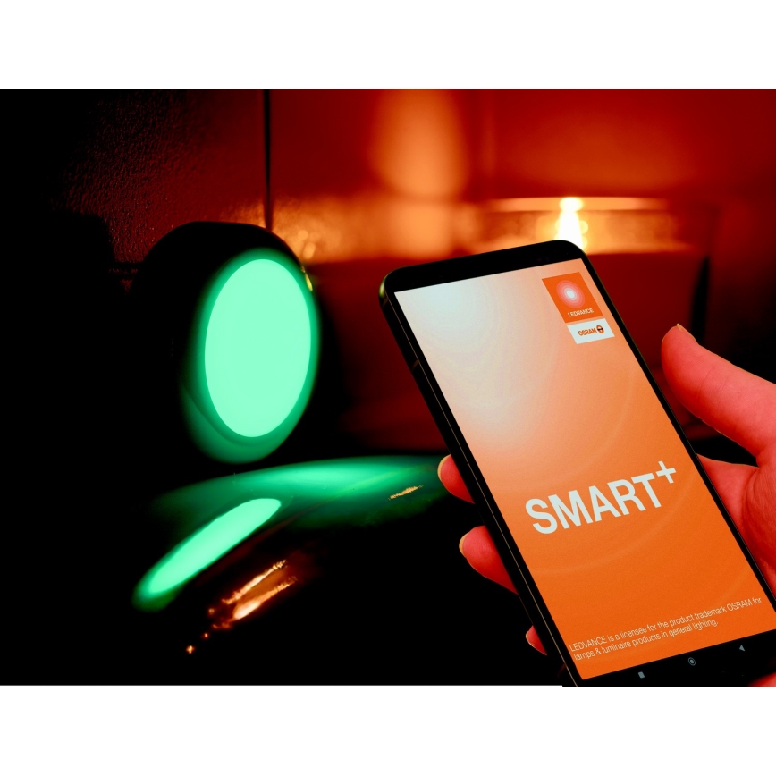Osram - Luz orientativa táctil regulable LED RGBW SMART+ DOT-IT LED/0,5W/3,7V 300 mAh