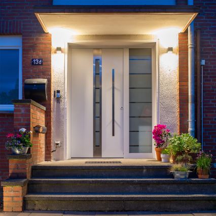 Osram - LED RGBW aplique de pared regulable para exterior SMART+ BRICK LED/14W/230V IP44 Wi-Fi