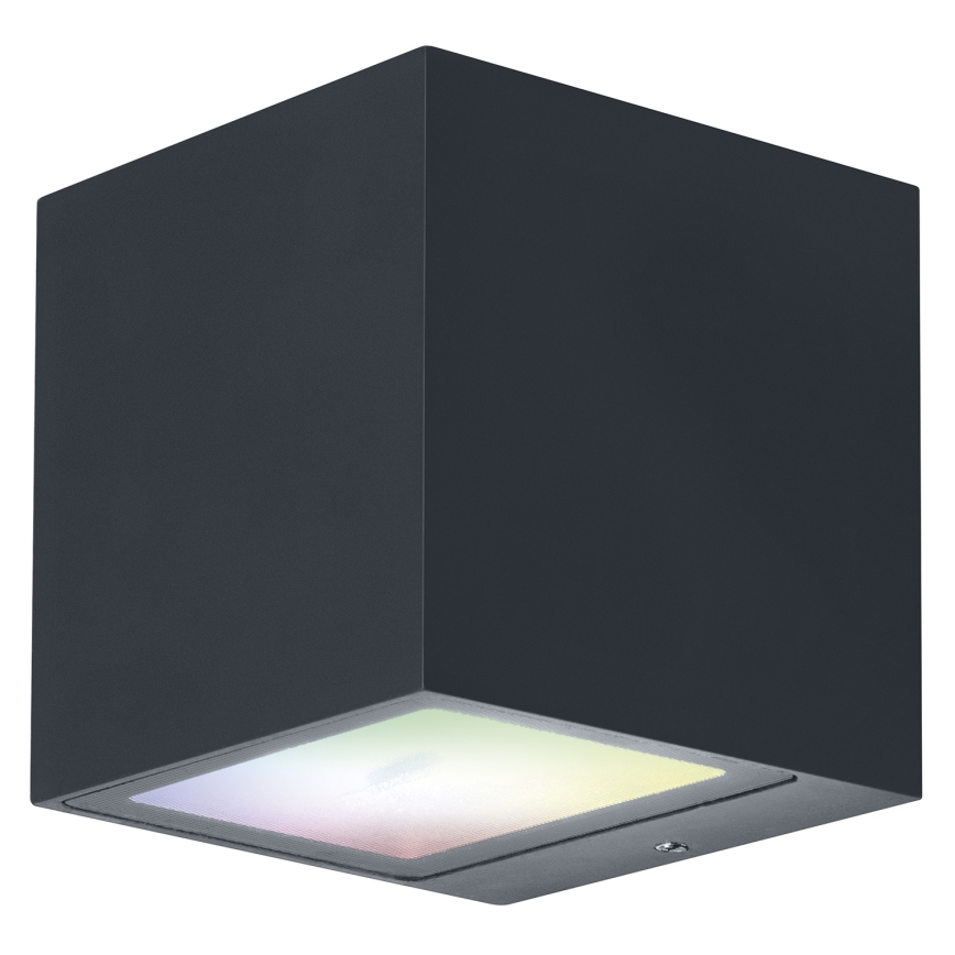 Osram - LED RGBW aplique de pared regulable para exterior SMART+ BRICK LED/14W/230V IP44 Wi-Fi