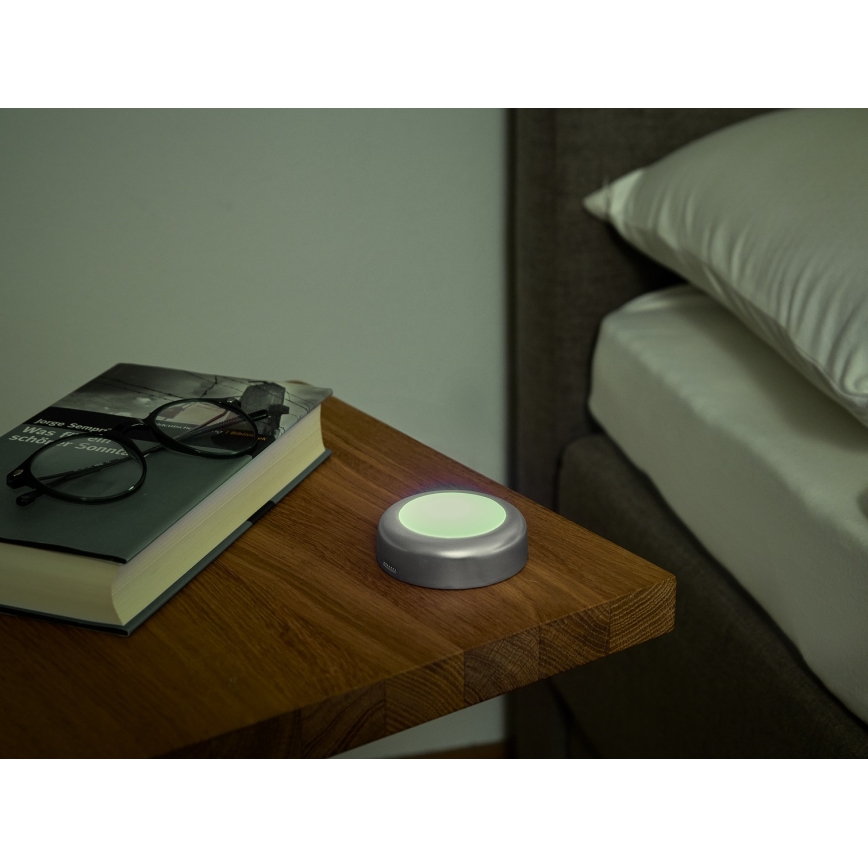 Osram - Luminaria orientativa LED RGBW táctil y regulable SMART+ DOT-IT LED/0,5W/3,7V 300 mAh