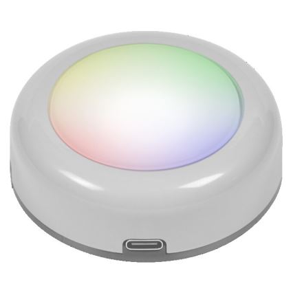 Osram - Luminaria orientativa LED RGBW táctil y regulable SMART+ DOT-IT LED/0,5W/3,7V 300 mAh