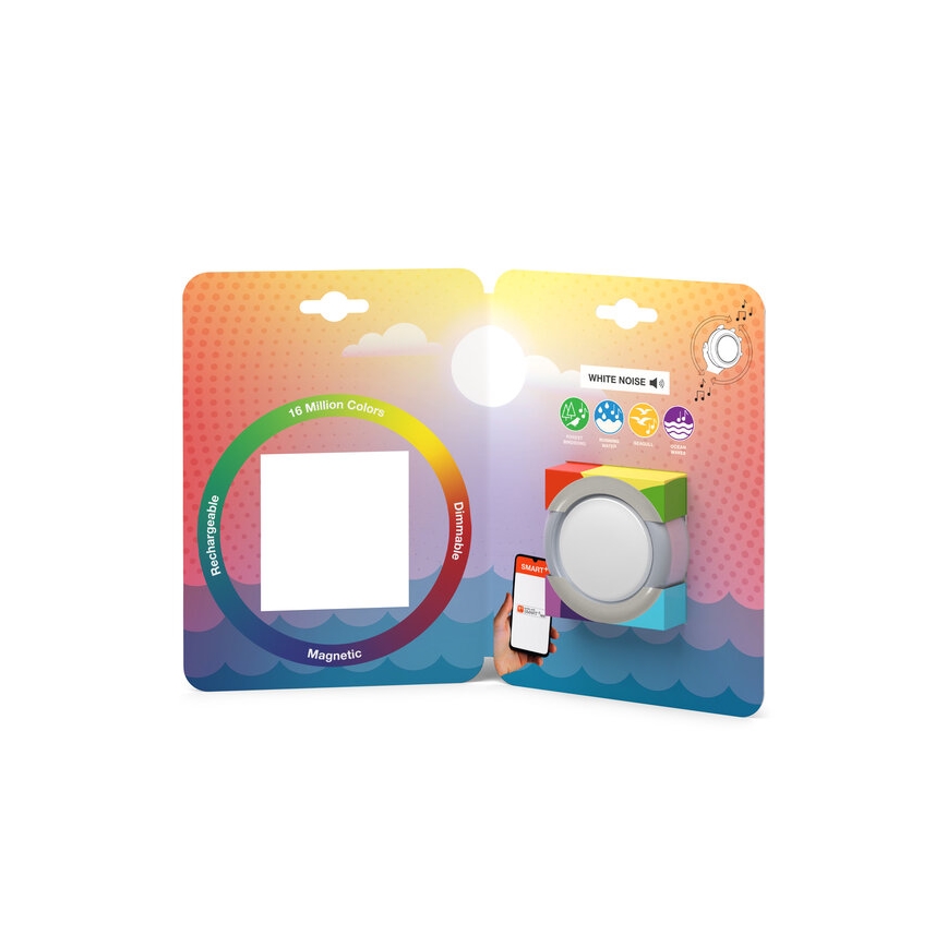 Osram - Luminaria orientativa LED RGBW táctil y regulable SMART+ DOT-IT LED/0,5W/3,7V 300 mAh
