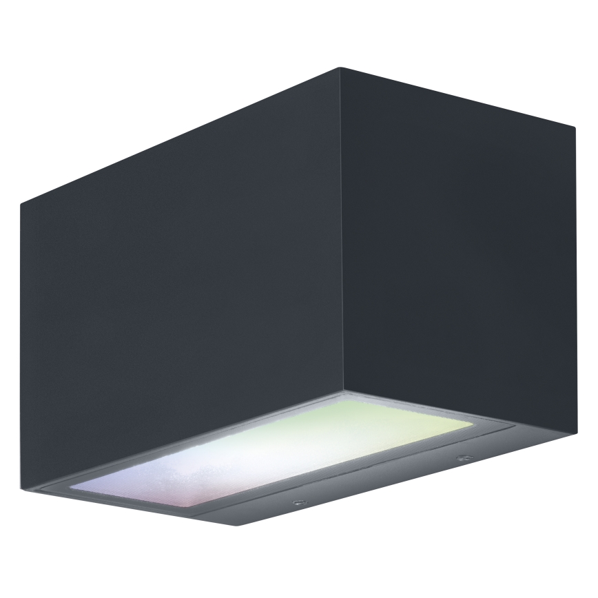 Osram - LED RGBW Aplique de pared exterior regulable SMART+ BRICK LED/14W/230V IP44 Wi-Fi