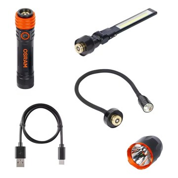 Osram - Linterna de inspección LED regulable para automóvil 3 en 1 LEDINSPECT LED/5W/5V 4000 mAh
