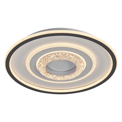 Osram - Luminaria de techo LED ORBIS CRISTALLY LED/50W/230V 2700/4000/6000K diámetro 43 cm blanco/negro
