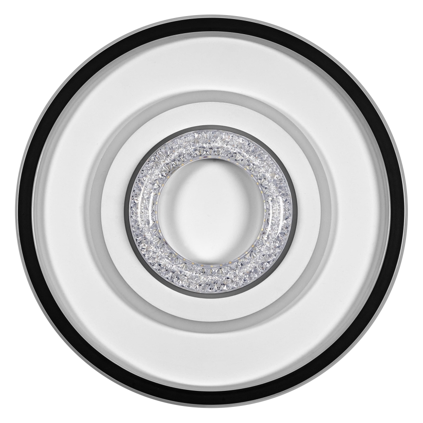 Osram - Luminaria de techo LED ORBIS CRISTALLY LED/50W/230V 2700/4000/6000K diámetro 43 cm blanco/negro