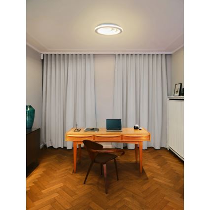 Osram - Luminaria de techo LED ORBIS SPIRAL LED/37W/230V blanca
