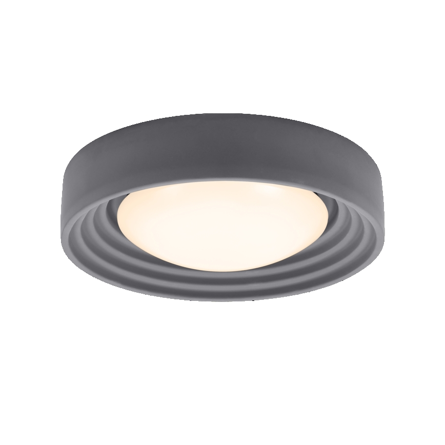 Osram - Luminaria de techo LED regulable ORBIS CONCRETE LED/18W/230V Ø 40 cm gris/hormigón