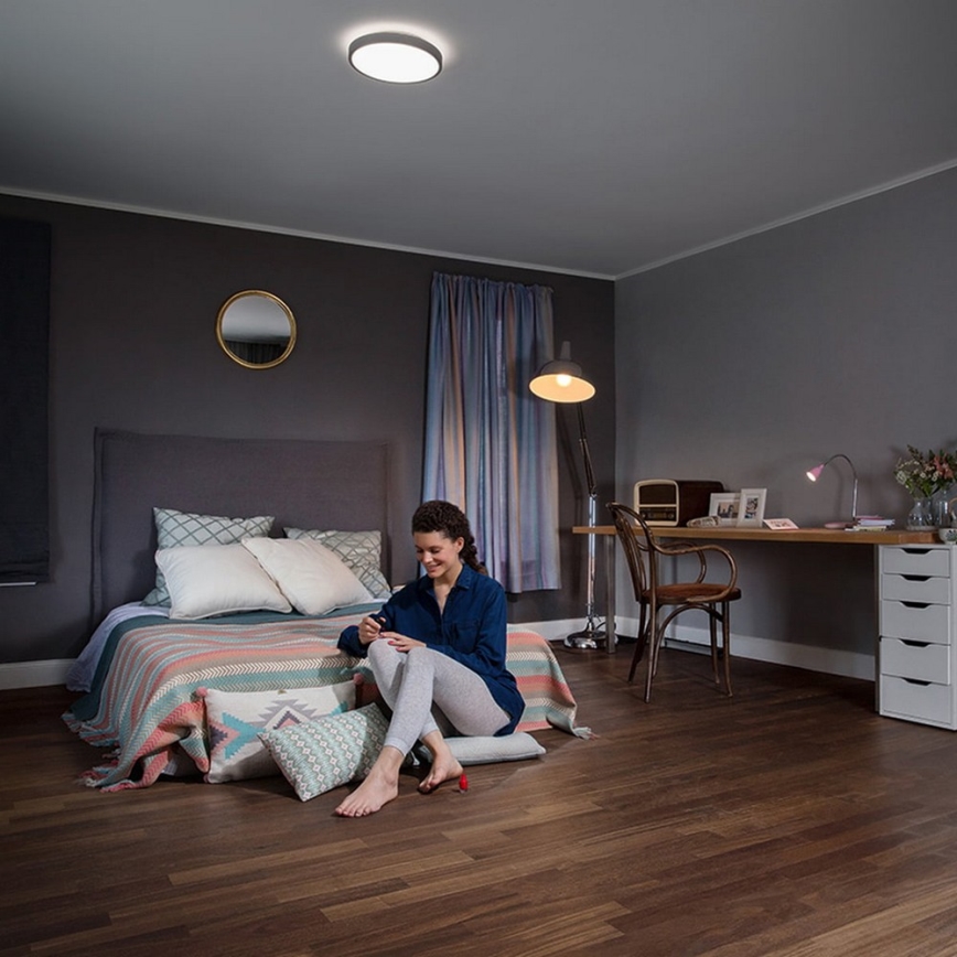 Osram - Luminaria de techo LED regulable ORBIS LED/25W/230V 2700-6500 K diámetro 41 cm + mando a distancia