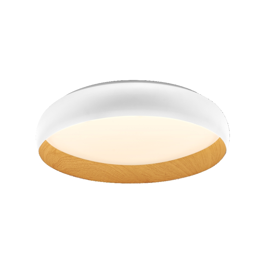 Osram - Plafón LED regulable ORBIS LIVIA LED/36W/230V Ø 52 cm blanco/marrón