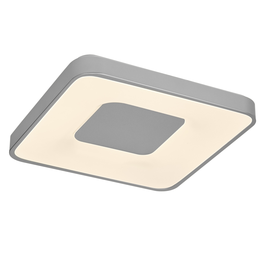Osram - Lámpara de techo LED regulable ORBIS PIANA LED/36W/230V 48,5x48,5 cm plateada