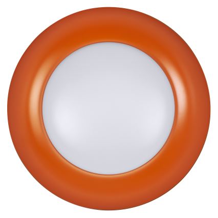 Osram - Luminaria de techo LED regulable ORBIS PLATE LED/35W/230V Ø 43 cm naranja/negro