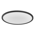 Osram - Luminaria de techo LED regulable ORBIS ULTRA SLIM LED/22W/230V 3000K Ø 40 cm negro
