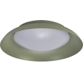 Osram - Luminaria de techo LED regulable PLATE LED/19W/230V Ø 31 cm verde