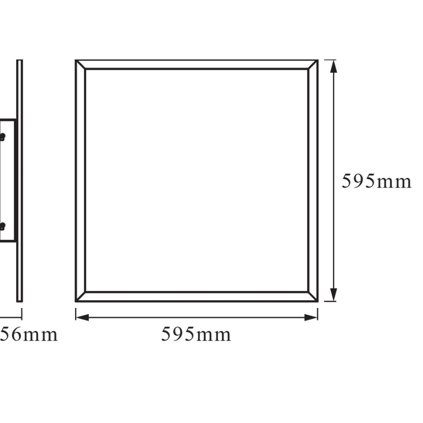 Osram - Luminaria de techo LED regulable SMART+ PLANON LED/36W/230V 60x60 cm 3000-6500K Wi-Fi