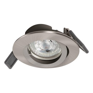 Osram - Luminaria empotrable LED SPOT 1xGU10/4,3W/230V 2700K CRI 90 cromo mate