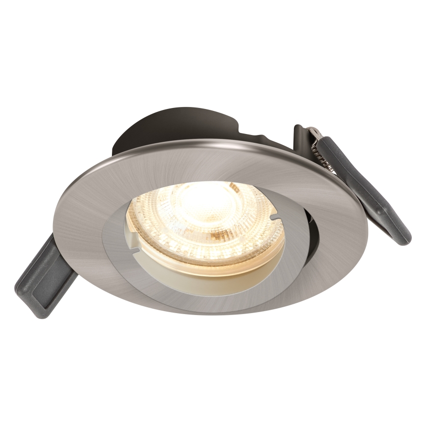 Osram - Luminaria empotrable LED SPOT 1xGU10/4,3W/230V 2700K CRI 90 cromo mate