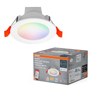 Osram - Luminaria empotrada LED RGB regulable SMART+ DOWNLIGHT LED/4,5W/230V 3000-6500K Wi-Fi
