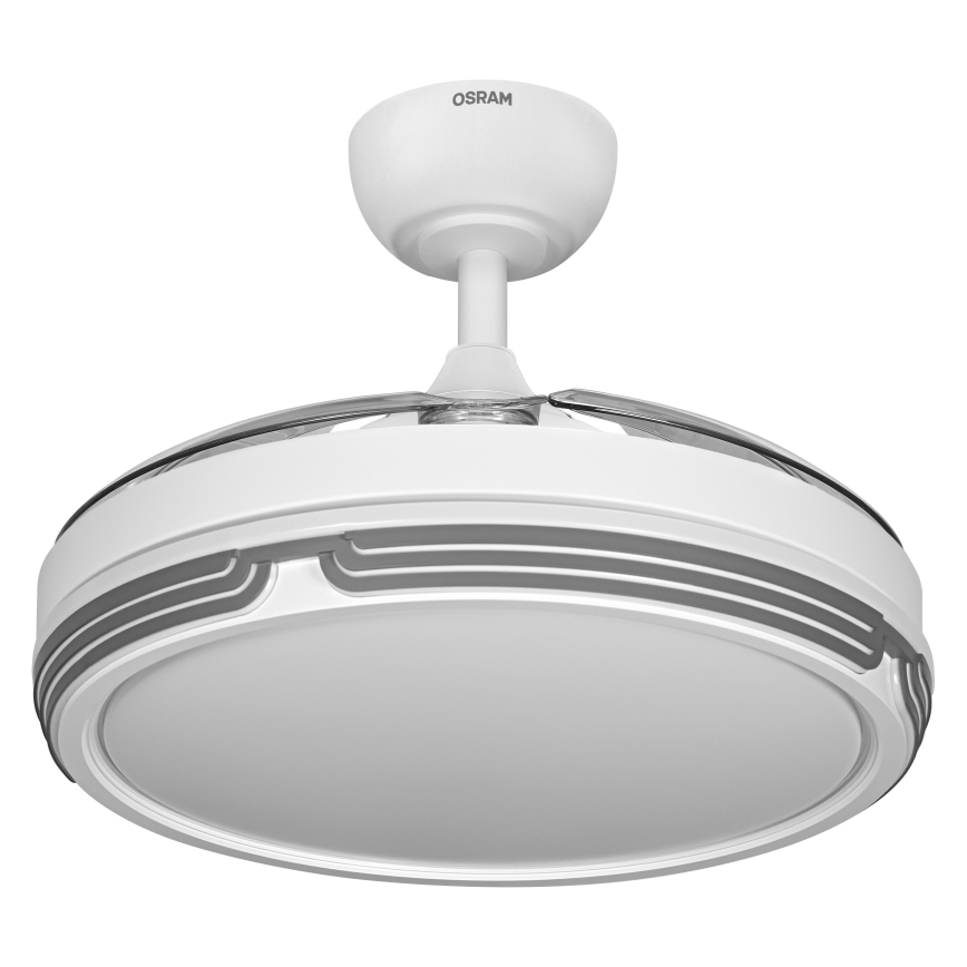 Osram - Lámpara de techo LED regulable con ventilador LEVECHE LED/36W/230V 3000/4000/6500K + mando a distancia