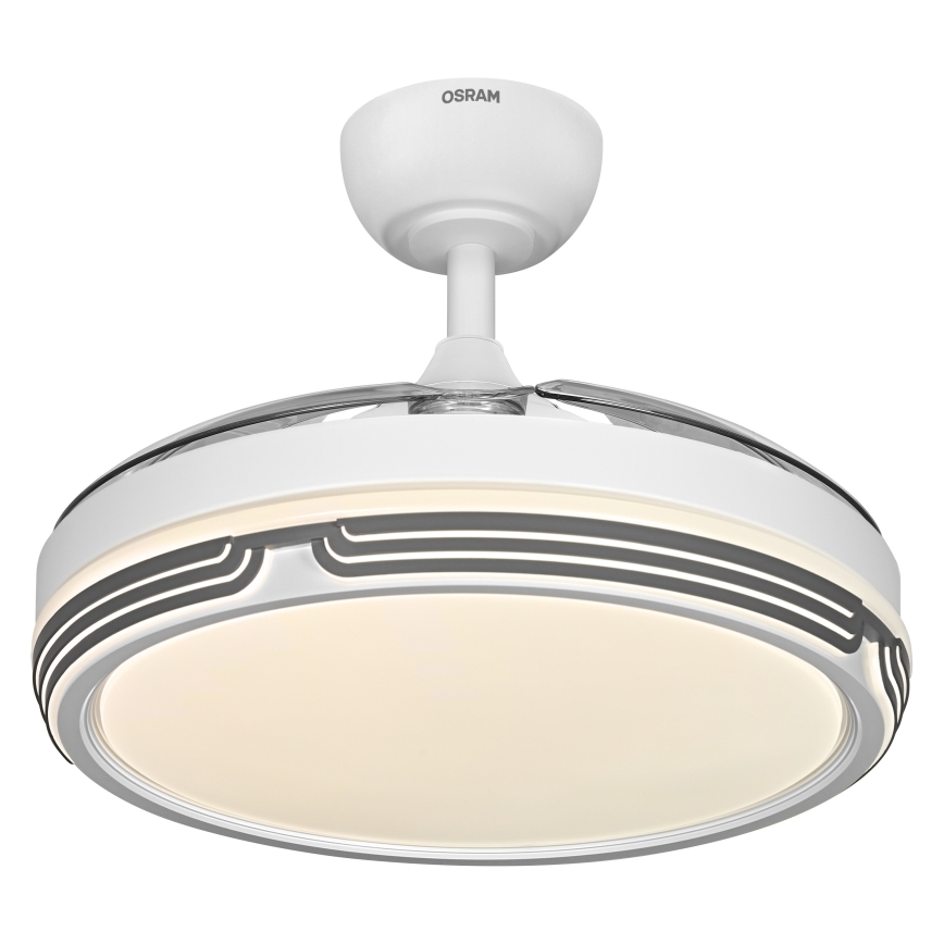 Osram - Lámpara de techo LED regulable con ventilador LEVECHE LED/36W/230V 3000/4000/6500K + mando a distancia