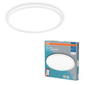 Osram - Luminaria LED regulable de techo para baño SMART+ DISC LED/24W/230V 3000-6500K IP44 Wi-Fi