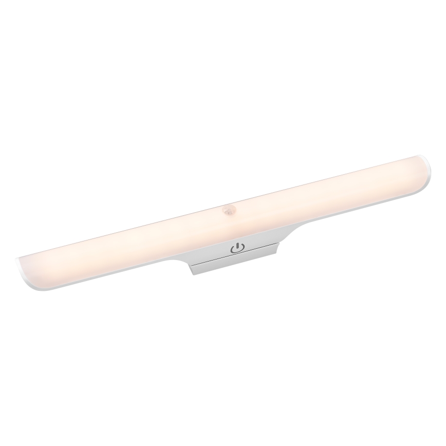 Osram - Luminaria LED regulable para instalar bajo muebles con sensor de movimiento y de crepúsculo LINEAR LED/5W/3,7V 2200 mAh 3000K 35 cm blanca