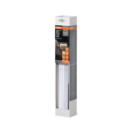 Osram - Luminaria LED regulable para instalar bajo muebles con sensor de movimiento y de crepúsculo LINEAR LED/5W/3,7V 2200 mAh 3000K 35 cm blanca