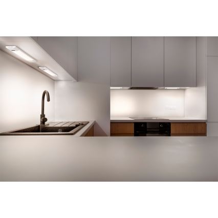 Osram - Luminaria LED regulable para instalación bajo mueble con sensor de movimiento LINEAR EDGE LED/4W/230V 3000/4000/6500K 30 cm blanca