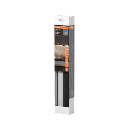 Osram - Luminaria LED regulable para instalación bajo armarios LINEAR TURN LED/6W/230V 3000/4000/6500K 35 cm negra