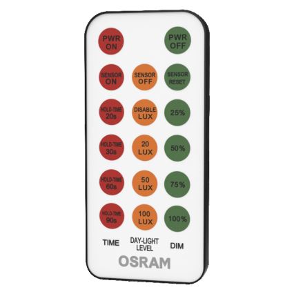 Osram - Luminaria técnica fluorescente LED con sensor de crepúsculo y detector de movimiento SUBMARINE LED/36W/230V 122 cm IP65