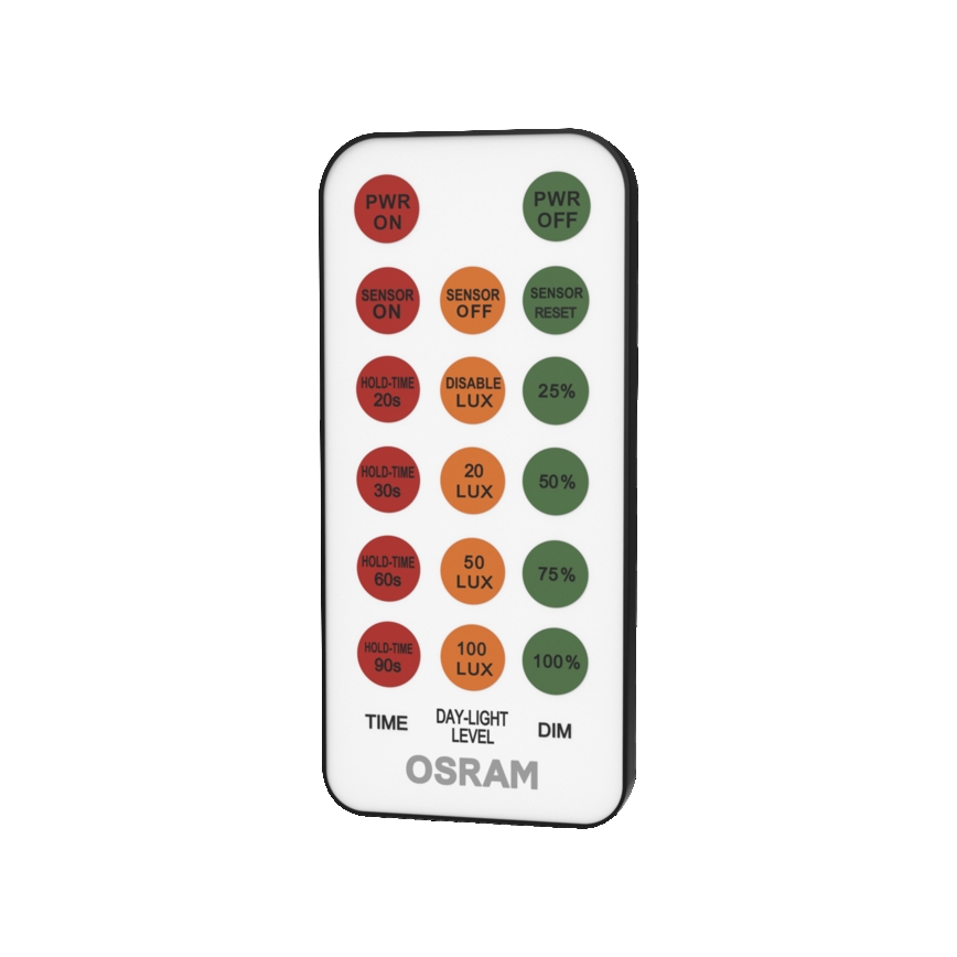 Osram - Luminaria técnica fluorescente LED con sensor de crepúsculo y detector de movimiento SUBMARINE LED/36W/230V 122 cm IP65