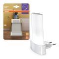 Osram - Luz nocturna LED con sensor crepuscular LUNETTA LED/0,28W/230V 3000K