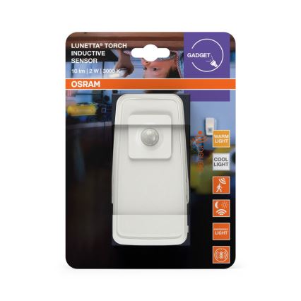 Osram - Luz nocturna LED de enchufe con sensor LUNETTA LED/2W/230V