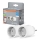 Osram - Pack de 2 enchufes inteligentes SMART+ MATTER SCHUKO 2300W/230V/10A Wi-Fi blanco